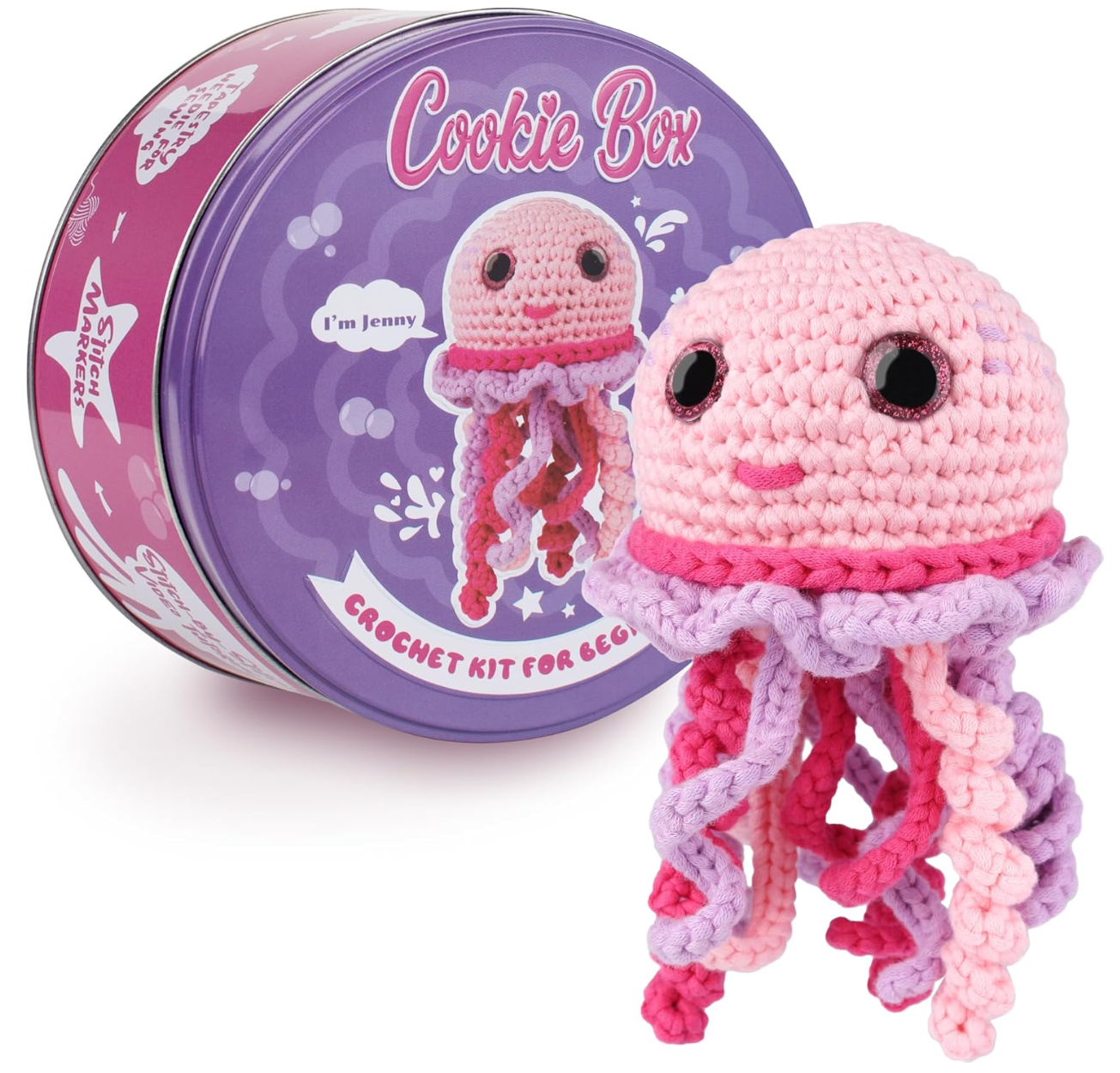 Cookie Box Original Crochet Kit